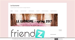 Desktop Screenshot of le-econome.com